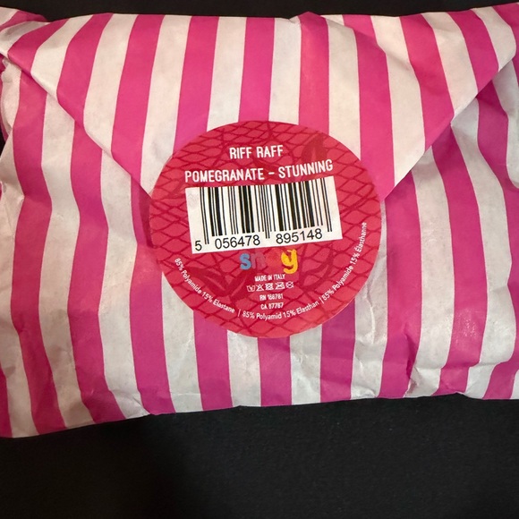 Riff Raff Fishnets - Pomegranate - Picture 4 of 9